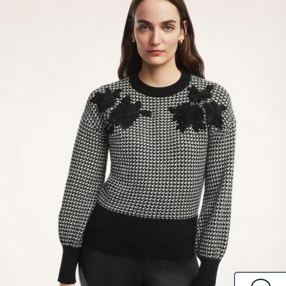 Womens Brooks Brothers 100% merino wool sweater - Picture 1 of 5